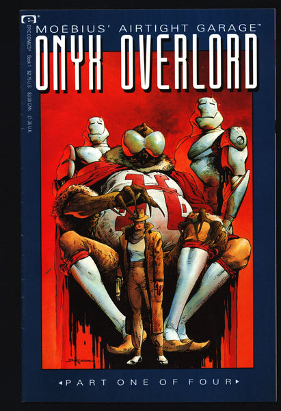 Onyx Overlord #1, Moebius' Airtight Garage, R.J.M. Lofficier,Jerry Bingham,Marvel Comics,epic illustrated,