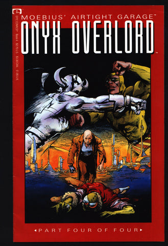 Onyx Overlord #4, Moebius' Airtight Garage, R.J.M. Lofficier,Jerry Bingham,Marvel Comics,epic illustrated,