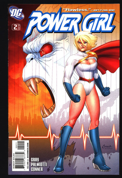 POWER GIRL # 2, 3rd Series, Variation A Cover by Amanda Conner, Justin Gray, Jimmy Palmiotti, Justice Society of America,