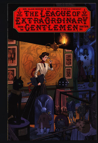 League of Extraordinary Gentlemen #3 Vol 2,Alan Moore,Kevin O’Neil,Victorian,Martian Invasion,Dr Jekyll,Mr Hyde,Mina Harker,Alan Quartermain
