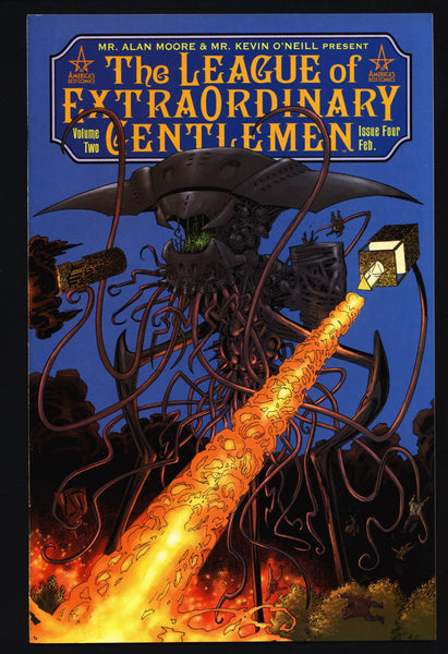 League of Extraordinary Gentlemen #4 Vol 2,Alan Moore,Kevin O’Neil,Victorian,Martian Invasion,Dr Jekyll,Mr Hyde,Mina Harker,Alan Quartermain