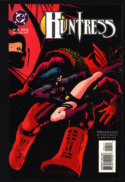 The HUNTRESS #4, BATMAN, Chuck Dixon, Michael Netzer, Legends of Tomorrow, Gotham, Comic Book