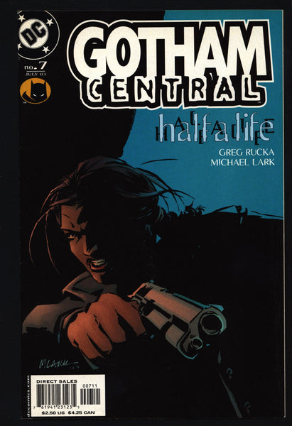 BATMAN GOTHAM CENTRAL #7 Tie-in to Gotham Television series,Ed Brubaker, Michael Lark,Dark Knight,Mean Streets, Detective,Crime,Comic Book