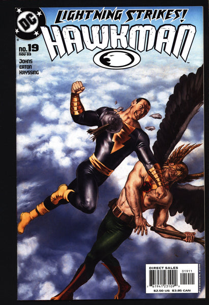 HAWKMAN #19,Hawkgirl,Black Adam,Captain Marvel,Shazam,Headhunter,Legends of Tomorrow,Justice League of America,Scot Eaton,DC Comics