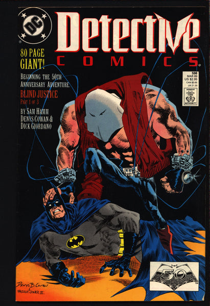 BATMAN Detective Comics #598 Harlan Ellison,Bob Kane,Todd McFarlane,Howard Chaykin,Jim Aparo,Mazzucchelli,Tim Truman,Dark Knight,Comic Book