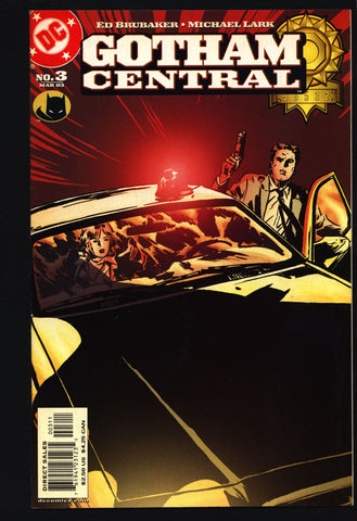 BATMAN GOTHAM CENTRAL #3 Tie-in to Gotham Television series,Ed Brubaker, Michael Lark,Dark Knight,Mean Streets, Detective,Crime,Comic Book