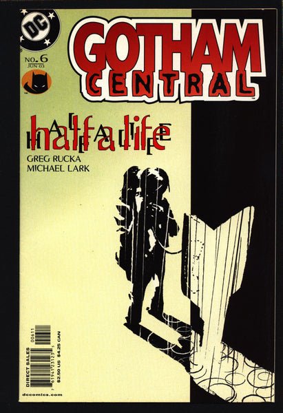 BATMAN GOTHAM CENTRAL #6 Tie-in to Gotham Television series,Ed Brubaker, Michael Lark,Dark Knight,Mean Streets, Detective,Crime,Comic Book