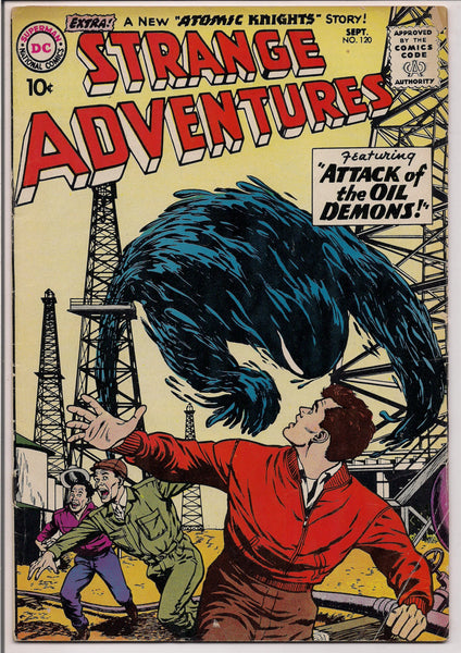 STRANGE ADVENTURES #123, 3rd Atomic Knights,Gardner Fox,John Broome,Sid Greene,Infantino,Murphy Anderson,Illustrated Sci Fi Space Anthology