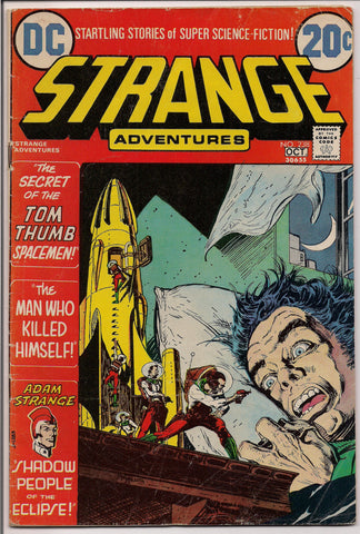 STRANGE ADVENTURES #238, Adam Strange,Gardner Fox,Sid Greene, Carmine Infantino,Illustrated Sci Fi Space Anthology