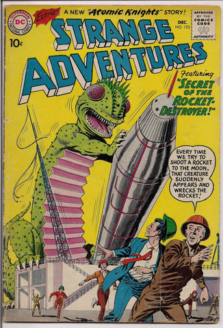 STRANGE ADVENTURES #123, 3rd Atomic Knights,Gardner Fox,John Broome,Sid Greene,Infantino,Murphy Anderson,Illustrated Sci Fi Space Anthology