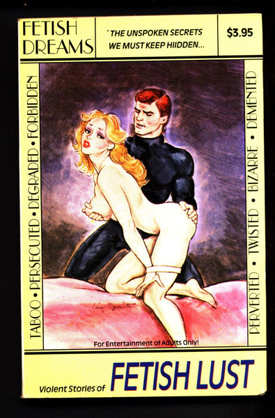 Fetish Dreams, Violent Stories of Lust, Paperback novel