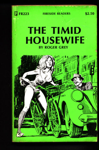 The Timid Housewife FR-223, ADULT,Mature,Vintage,Explicit,Erotic,Fiction,Sleaze, Paperback book