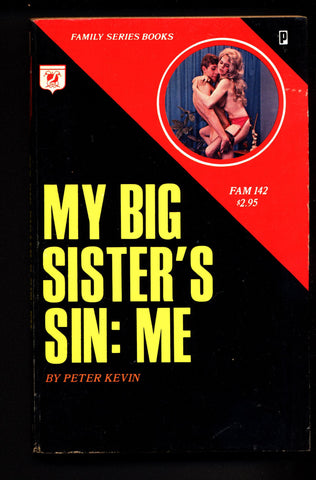 My Big Sister's Sin: Me, FAM-142,ADULT,Mature,Vintage,Explicit,Erotic,Fiction,Incest,Sleaze, Paperback book