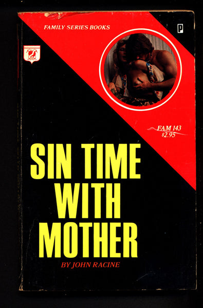 Sin Time with Mother, FAM-143,ADULT,Mature,Vintage,Explicit,Erotic,Fiction,Incest,Sleaze, Paperback book