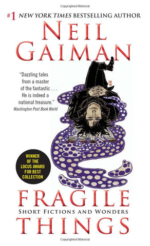 NEIL GAIMAN,Fragile Things, Short Fictions and Wonders,paperback,novel,FANATSY,Science fiction,magic,supernatural,spooky,adventure