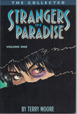 Collected STRANGERS in PARADISE, Vol 1, Terry Moore, GN,Trade paperback,Comic Book,Reprint Collection,First Edition.