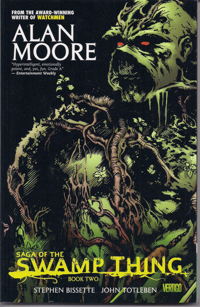 Saga of the SWAMP THING,Book 2,Alan Moore,Stephen Bissette, John Totleben, Berni Wrightson,Vertigo,DC Comics