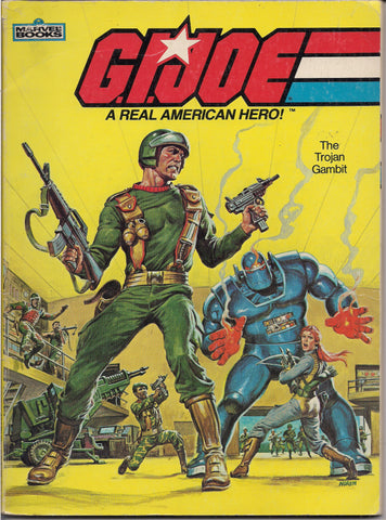 GI JOE, A Real American Hero, The Trojan Gambit, Comic Book Graphic Novel, Marvel Comics, Larry Hama, Herb Trimpe, Hasbro Industries