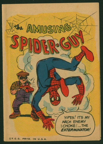 WALLY WOOD, Krazy Little Comics, RARE 1967 Topps, Amusing Spider-Guy, Roy Thomas,Spider-Man Parody C,Limited Distribution Regional Test